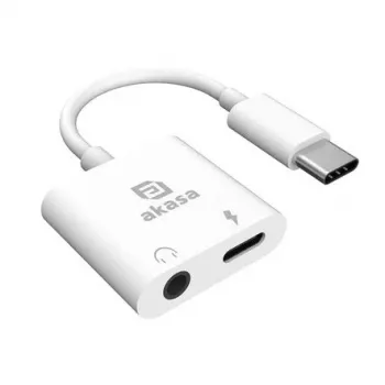 Cabo para telemóvel Akasa AK-CBCA30-08WH