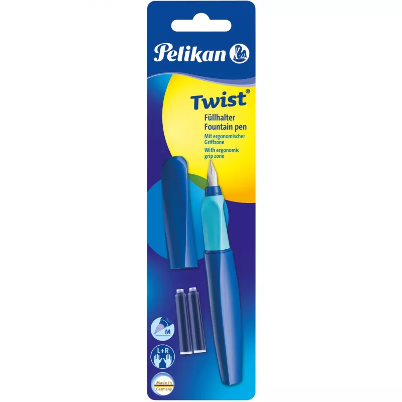 Caneta de tinta permanente Pelikan 814744 azul