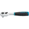 Catraca reversível de dentes finos HiPer 863HP, 1/4 (preto/azul, ângulo de rotação 4°, retenção por esfera)