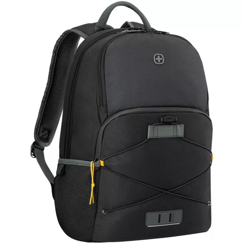 Mochila para portátil WENGER Next 23 Trayl 39,62 cm 15,6 polegadas com compartimento para tablet Gravity preto