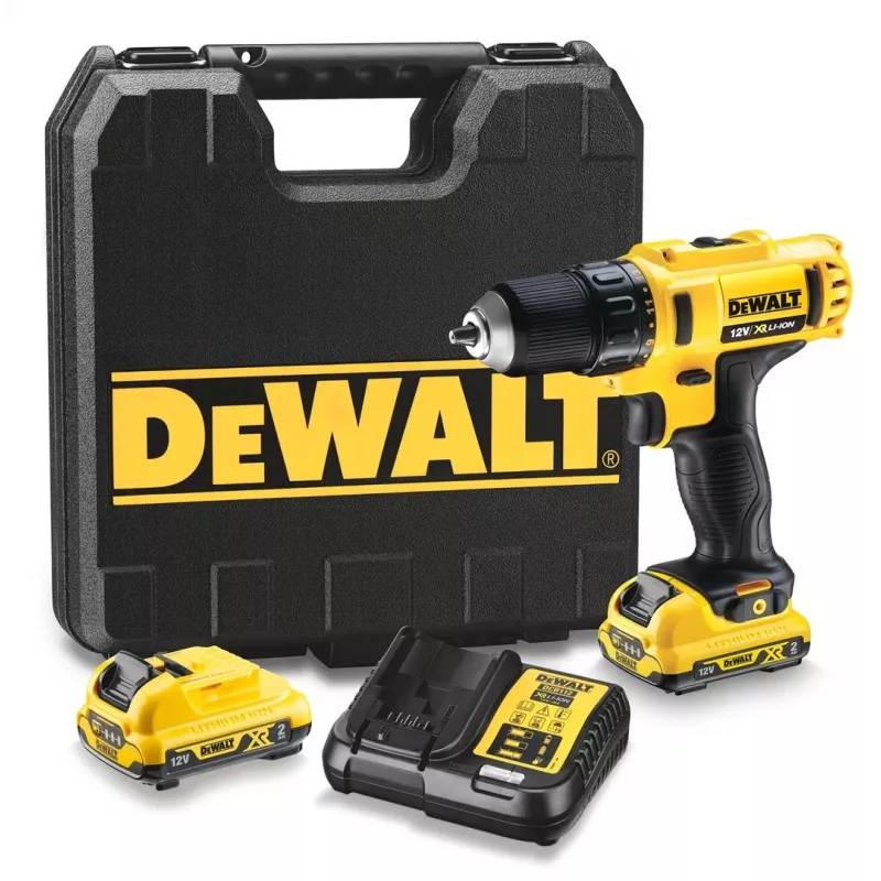 DeWALT DCD Aparafusadora sem fio 10,8V bateria Li-Ion, ficha europeia
