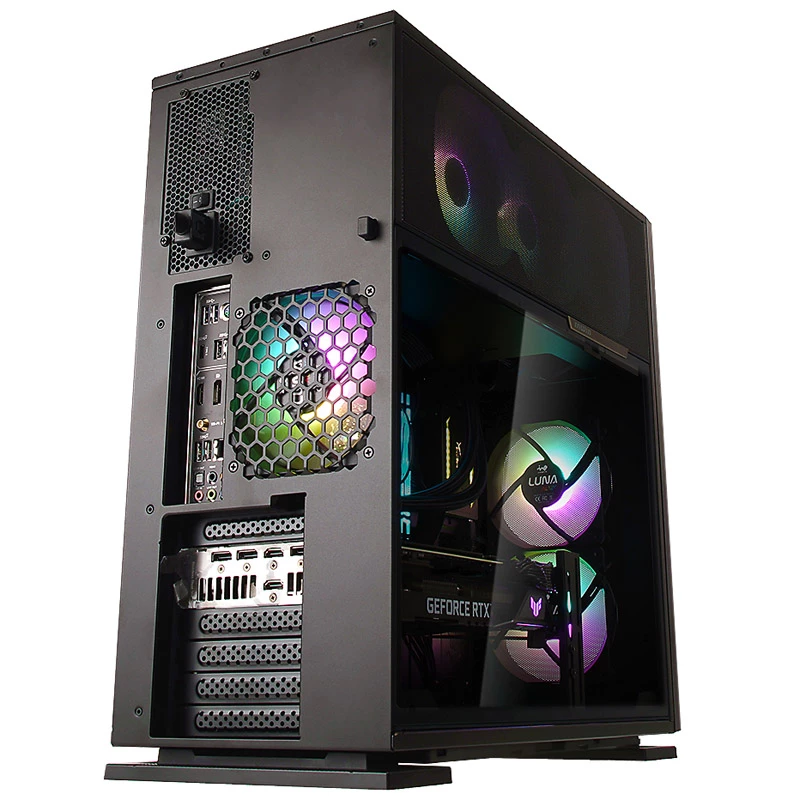 Caixa de computador In Win IW-CS-515BLK-1AL120 Midi-Tower preta