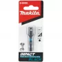 Makita Impact Black - Adaptador de casquilho - 3/8 - quadrado - seis pontos - 1/4 - sextavado interior - comprimento: 50 mm