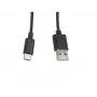 Cabo Lanberg CA-USBO-10CC-0010-BK (ficha USB 2.0 - USB 2.0, USB, ficha Type-C, 1m, preto) (CA-USBO-10CC-0010-BK)