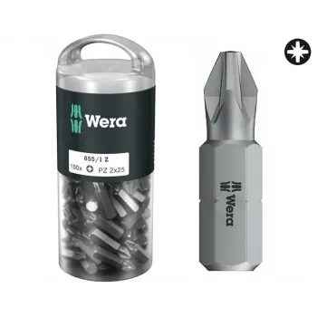 Conjunto de bits para chaves de fendas Wera 855/1 Z DIY 100 SiS