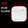 Detetor de fumo com pilha Tuya WiFi LED