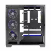 Caixa de PC MODECOM Volcano Stellar 5F ATX Midi Tower, vidro temperado, 5 ventoinhas pré-instaladas, USB‑C, suporta microATX/ATX, GPU máx. 420 mm, altura do cooler da CPU 175 mm