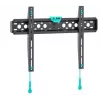 Suporte de parede para TV ONKRON FM6-B para televisores de 43–85 polegadas, preto, suporte fixo