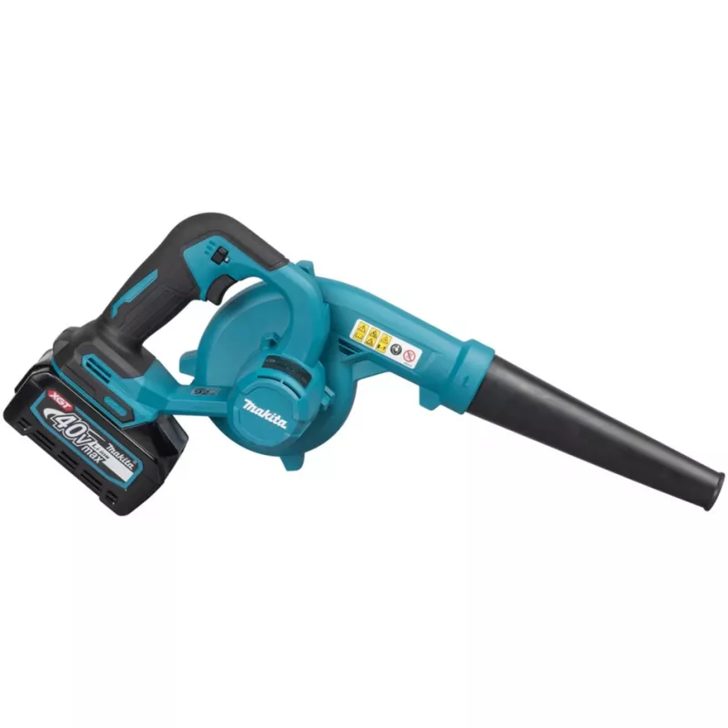 Soprador a bateria UB002GZ01 XGT, 40 volts, soprador de folhas azul/preto, sem bateria e carregador