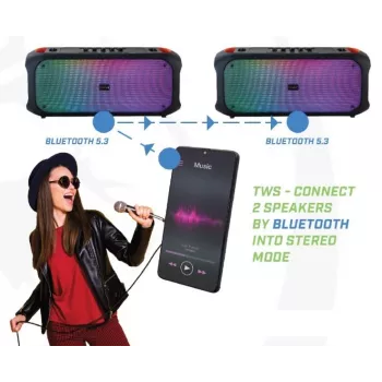 Altifalante Bluetooth SoundVox 650, 10W