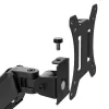 Suporte de monitor Maclean, mola a gás, 17-32, 2-10kg, preto, MC-133