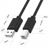 Cabo USB 2.0 Unitek Y-C420GBK, USB-A para USB-B, 3 m, preto