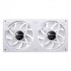 Ventoinha Jonsbo ZA-240, PWM, ARGB - 240 mm, branco