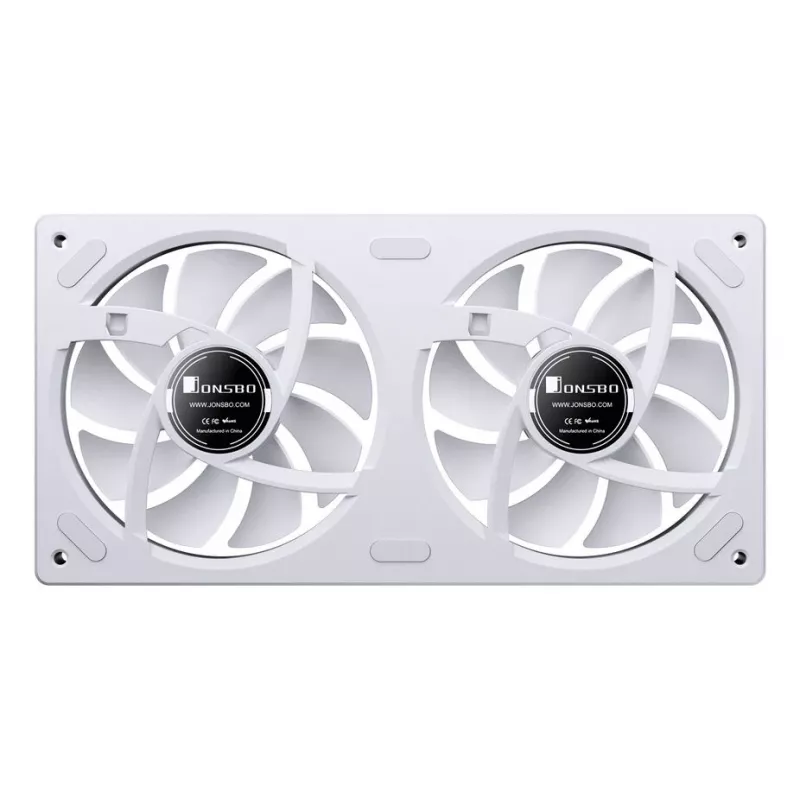 Ventoinha Jonsbo ZA-240, PWM, ARGB - 240 mm, branco