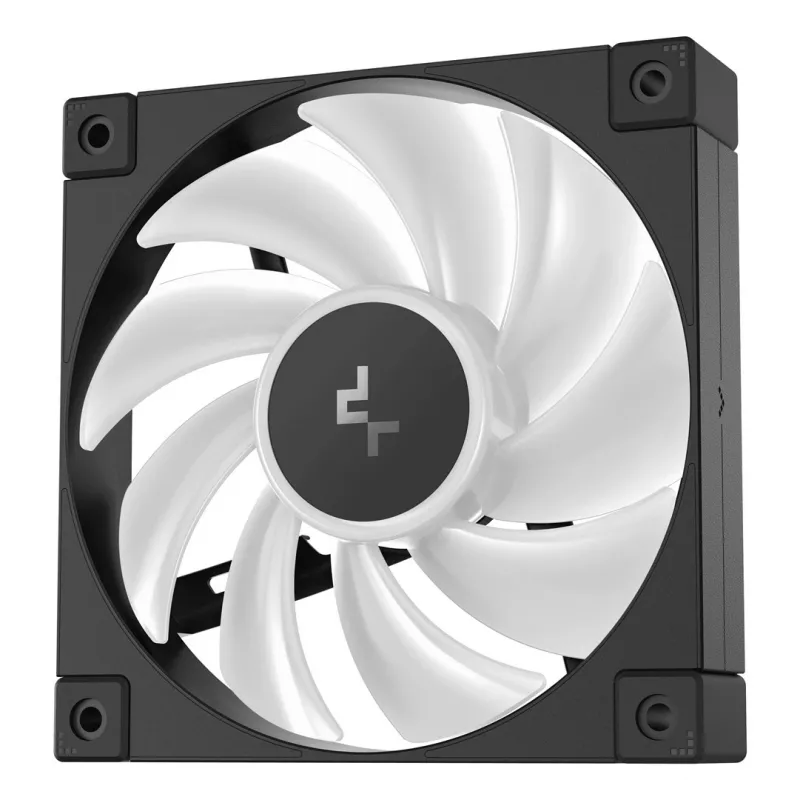 DeepCool FD12 ARGB R-FD12-BKAPN3-G ventoinhas de caixa, 120 mm (120x120x25), 12 V, pack de 3, pretas
