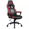 Cadeira gaming universal Subsonic SA5642-A1 assento almofadado preto vermelho branco