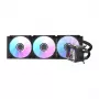 Refrigeração líquida para CPU Darkflash DV360S radiador de 360 mm, iluminação RGB, preto