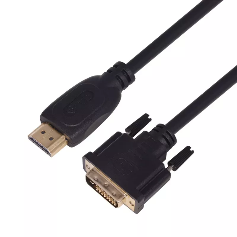 TB cabo HDMI-DVI 1,8 m revestido a ouro, DVI 24+1