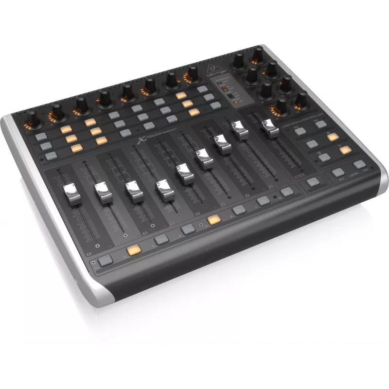 Behringer X-TOUCH COMPACT Teclado MIDI USB Preto