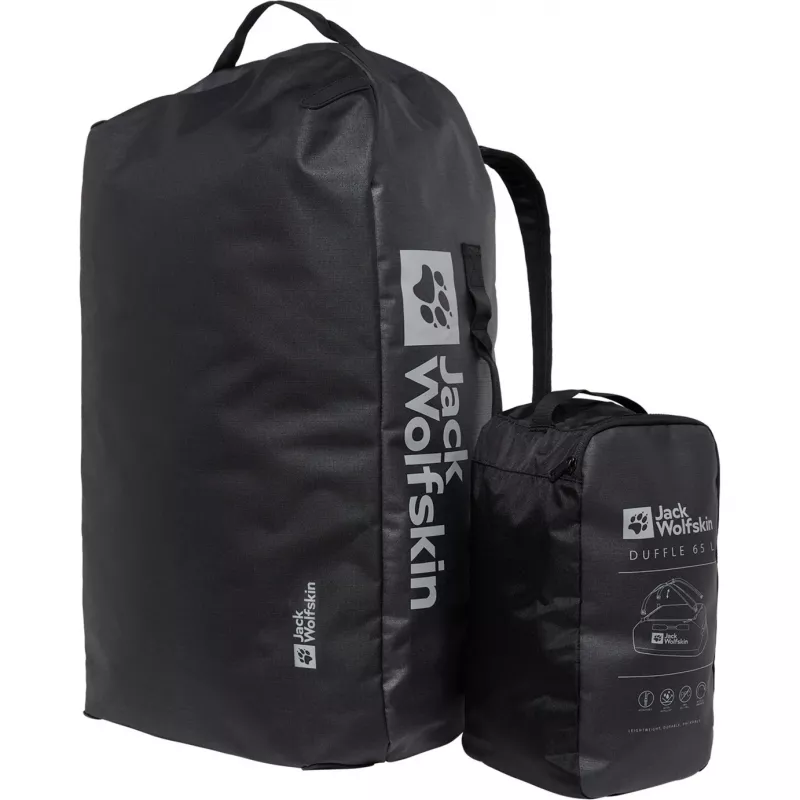 Mochila Jack Wolfskin All-In Duffle 65 – antracite, 65 L
