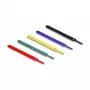 Abraçadeira de cabo de velcro DeLOCK 19076 150x12mm cores sortidas conjunto de 10