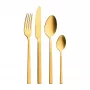 Conjunto de talheres DOMINO GOLDEN SOUL D910100007 24 peças aço inoxidável