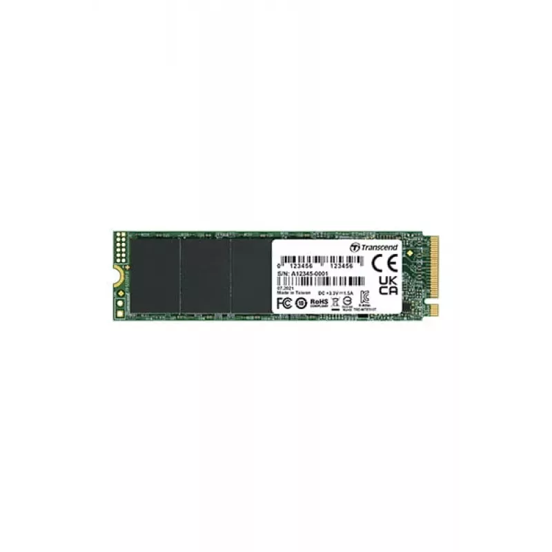 Unidade SSD Transcend 500 GB M.2 PCI Express 3.0 NVMe QLC 3D-NAND Modelo 110Q