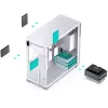 Caixa de PC Jonsbo D41 MESH Midi Tower Branco