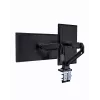 Suporte para monitor GEMBIRD MA-DA2-03 para ecrãs até 35 polegadas, fixação de mesa, VESA 75x75–100x100, 20 kg, preto, ecrã duplo