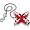 Chave universal Knipex 00 11 06 para quadros elétricos