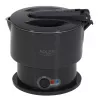 Chaleira elétrica Adler AD 1377G, capacidade 0,6 L, 600 W, cinzento, plástico/silicone/aço inoxidável