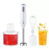 Adler AD 4620 conjunto de varinha mágica, 800 W, 2 velocidades, picador de 450 ml, copo de 750 ml, batedor, branco