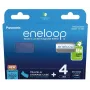 Pilhas recarregáveis PANASONIC ENELOOP AA 2000 mAh 4 unid. + estojo (BK-3MCDE/4CP+CASE)