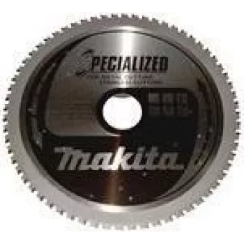 Makita Specialized - Lâmina de serra circular - para metal, aço inoxidável - 185 mm - 64 dentes (B-33984)