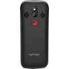 myPhone HALO 4 LTE | preto | 3,5 polegadas | TFT | 128 MB | 64 MB | Dual-SIM | 3G | Bluetooth | resolução da câmara principal 2 MP | 2500 mAh