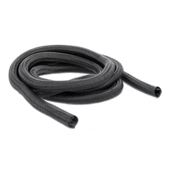 Manga de malha DeLOCK 19046 10 m x 19 mm preto