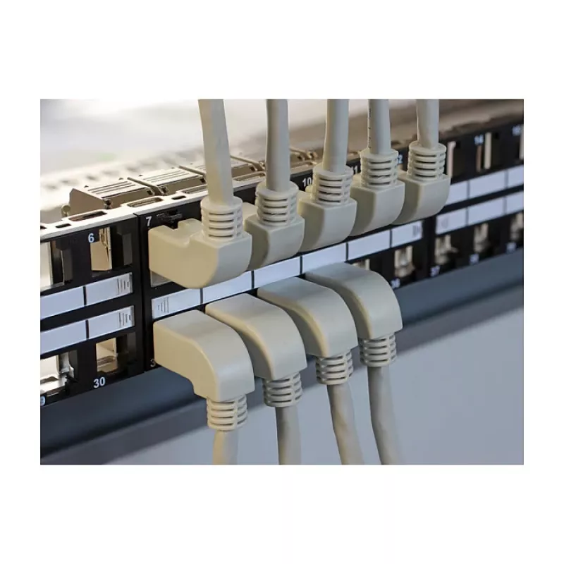 Cabo de rede DeLOCK 0,5 m Cat.6 RJ-45 S/FTP cinzento