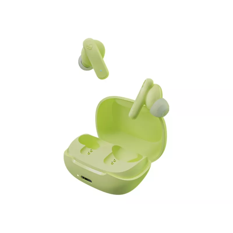 Auscultadores In-Ear True Wireless Skullcandy Smokin’ Buds – verde, intra-auricular, 20–20000 Hz, 0,0406 kg