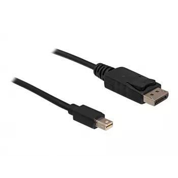 Cabo Mini DP/DP 1.2 DeLOCK 82438 2 m preto