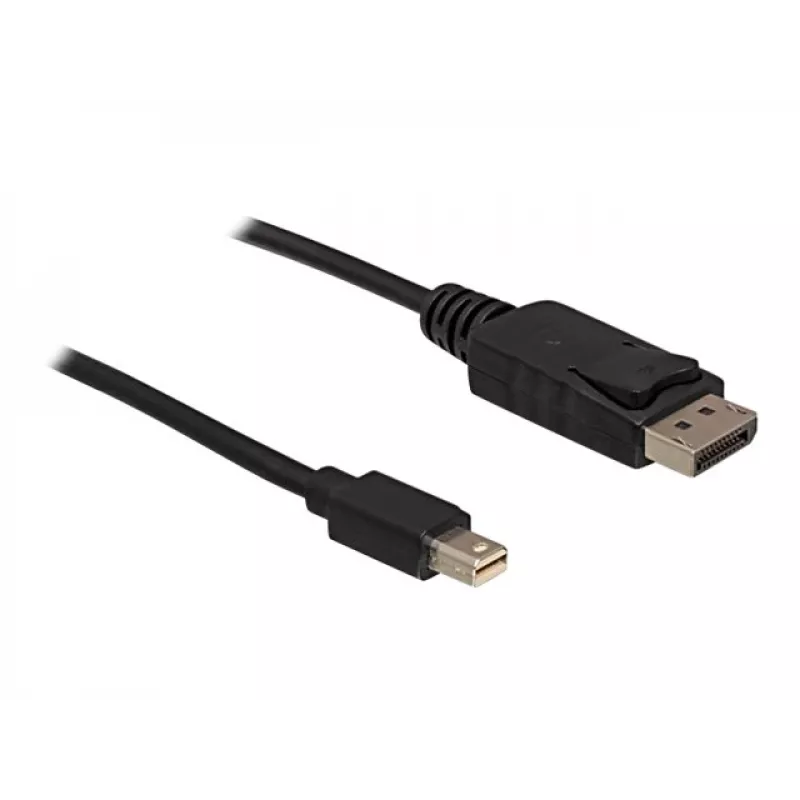 Cabo Mini DP/DP 1.2 DeLOCK 82438 2 m preto