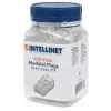 Conector de fios Intellinet 502375 RJ-45 transparente