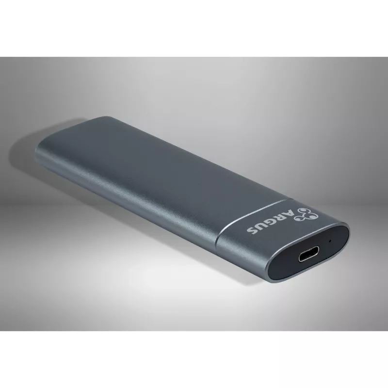 Inter-Tech GD-MS013 caixa para unidade M.2 NVMe, USB-C 3.2 Gen 2 10 Gbit/s, 113x37x12 mm, cinzento