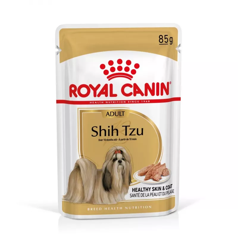 ROYAL CANIN Shih Tzu Adult comida húmida para cães patê 12x85 g
