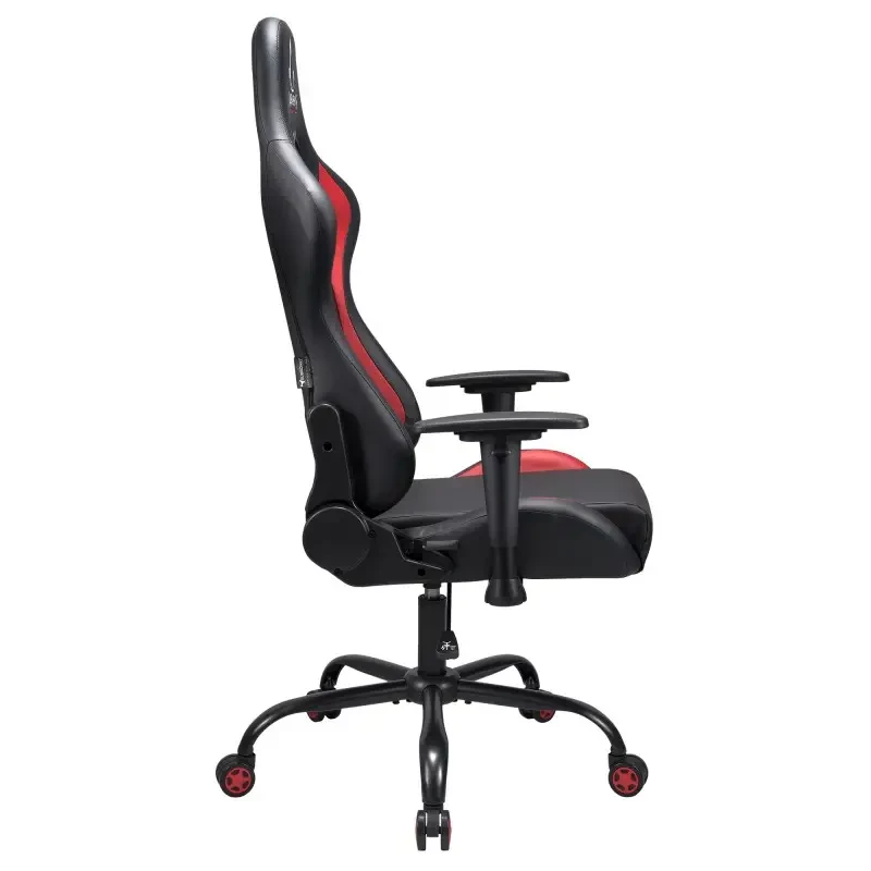 Cadeira de escritório Subsonic SA5609-AC1 assento acolchoado encosto acolchoado preto vermelho