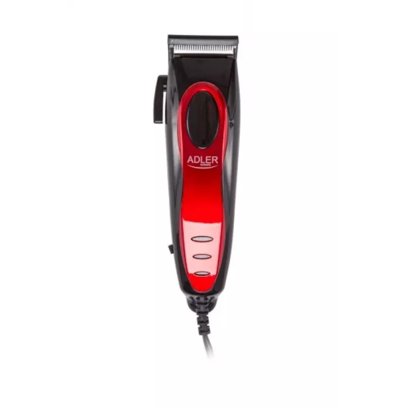 Máquina de cortar cabelo / aparador de barba Adler AD 2825 preto, vermelho
