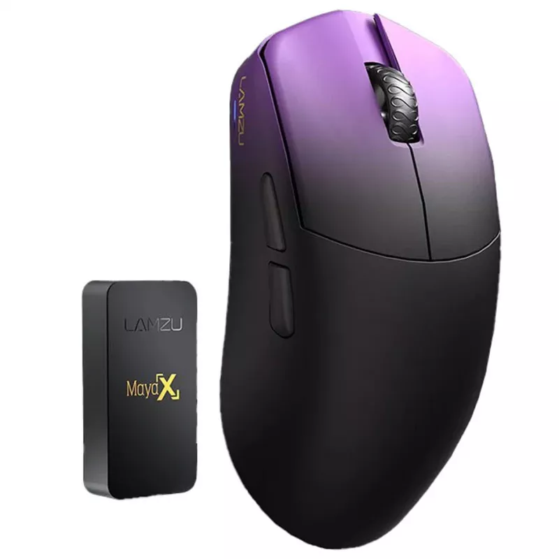 Rato gaming Lamzu Maya X – Purple Shadow