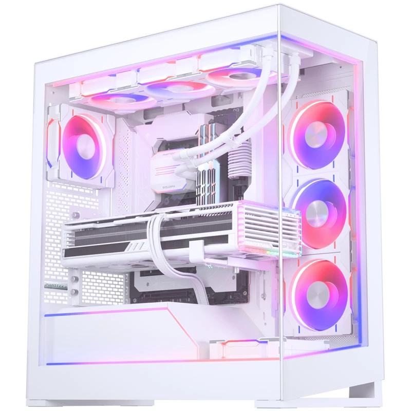 Phanteks NV5 Premium DRGB kit de iluminação ARGB com hub de alimentação e cobertura da placa-mãe, branco
