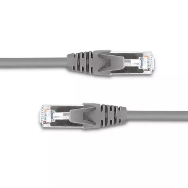 Cabo de rede QOLTEC 54528 2xRJ45 CAT5e 3m preto