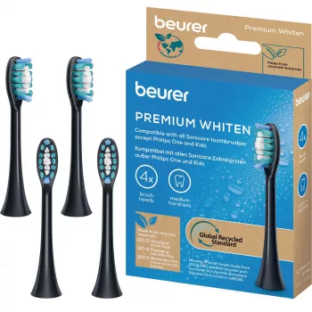 Cabeças de escova de dentes Berdsen cabeças de substituição para escovas de dentes sónicas, conjunto de 4