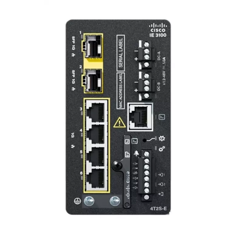 Switch gerido Cisco Catalyst IE3100 L2 Gigabit Ethernet 4 Ports